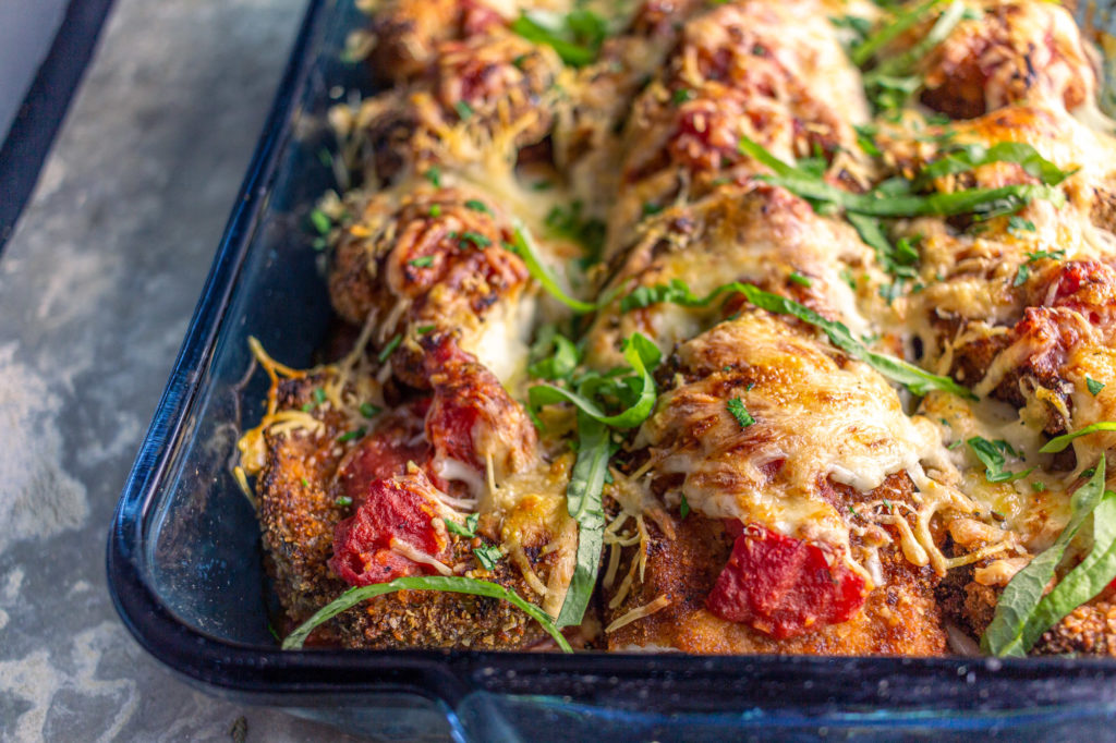 Chicken & Eggplant Parmesan - A Kitchen Memoir